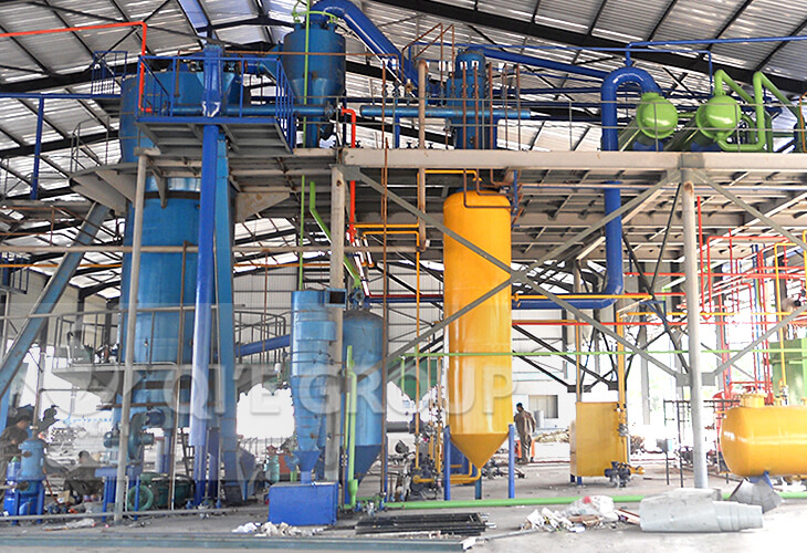 Proyecto de producción de aceite de palma en Tailandia