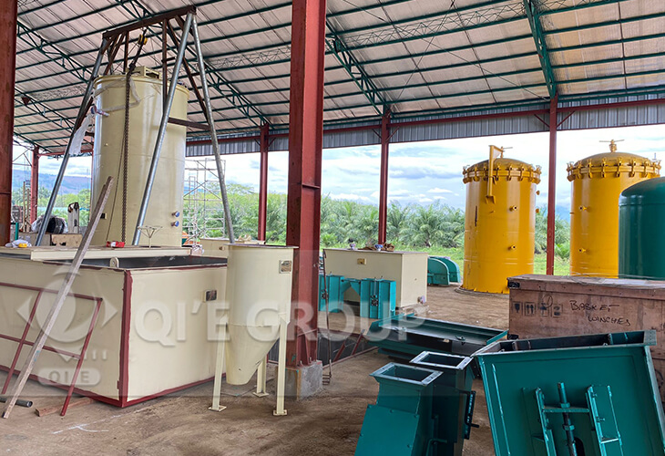 Costos de instalación de una refinería de aceite de palma en Colombia