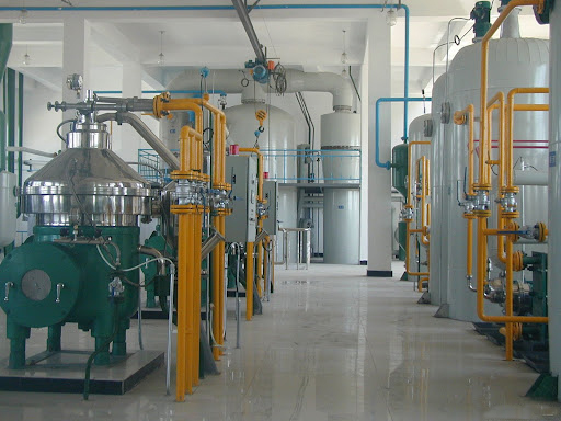 Planta refinadora de aceite de palma de producción continua