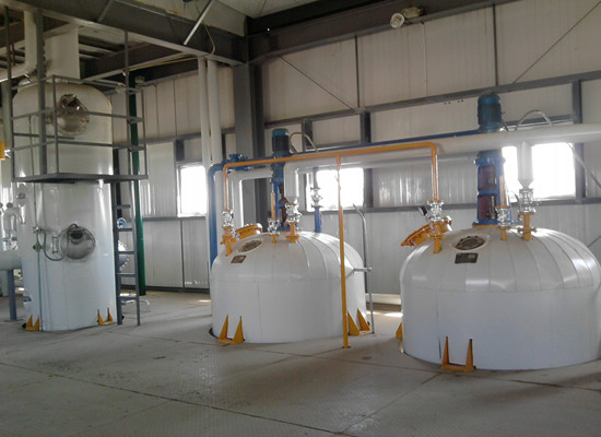 planta refinadora de aceite de palma semicontinua