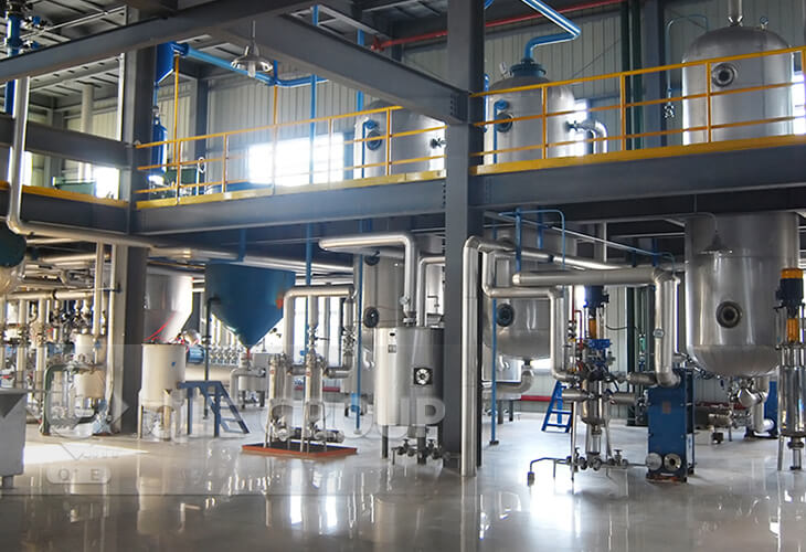 Establecer una planta refinadora de aceite de palma de mediana escala